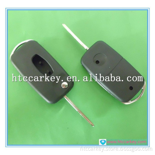 Top quality car universal flip key for mitsubishi 2 button key covers